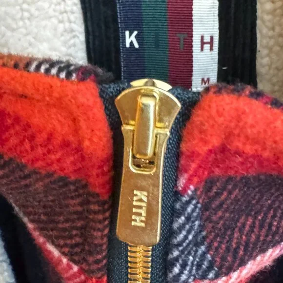 Kith Green Corduroy Sherpa-Lined Jacket